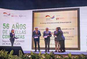 Hernandarias recibe reconocimiento de municipio resiliente | DIARIO PRIMERA PLANA