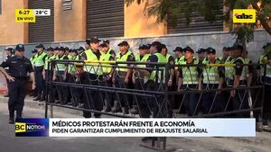 Video: Médicos protestarán frente a Economía - ABC Noticias - ABC Color
