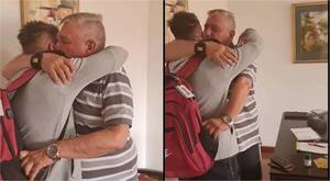 [VIDEO] El emocionante reencuentro de Iván Almeida con su papá