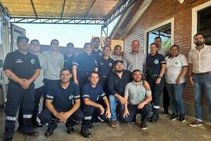Soroka visita la base del SEME en Encarnación y busca fortalecer la atención médica en la región.
