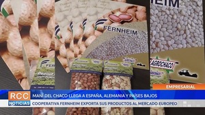 Maní del Chaco llega a España, Alemania y Países Bajos con producción de la Cooperativa Fernheim
