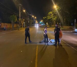 Otro caso más: peatón atropellado por motociclista sobre la ruta PY06 - Policiales - ABC Color
