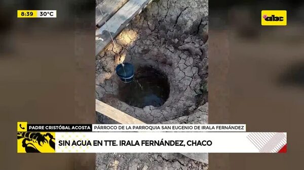 Video: Sin agua en Tte. Irala Fernández - ABC Noticias - ABC Color