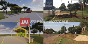 TRINIDAD: INICIA LA CONSTRUCCIÓN DE PARADAS DE COLECTIVOS EN EL MARCO DEL CIRCUITO TURÍSTICO - Itapúa Noticias