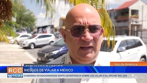 EEUU actualiza advertencia sobre riesgos de viajar a México