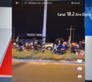 Carreras clandestinas sobre autopista de Luque - Paraguay.com