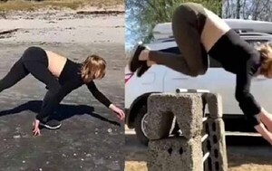 Ayla, la “yegua humana” que trota, galopa y salta: “Se siente un caballo” – Prensa 5