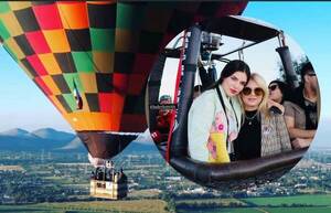 [GALERÍA] Nadia Ferreira llevó a su familia a un viaje de aventura