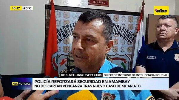 Video: Policía reforzará seguridad tras asesinato del hijo de supuesto jefe narco - ABC Noticias - ABC Color