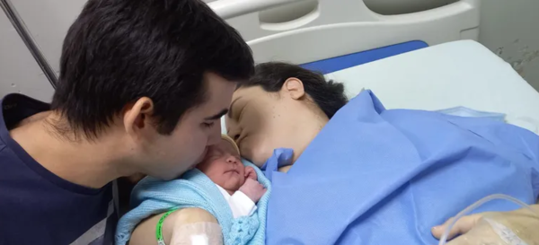 Nació Matheo, quien fue operado hace semanas atrás estando aún en el vientre materno