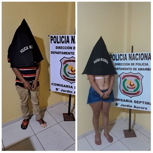 Recuperan tres motos robadas y detienen a una pareja en Jardín Aurora