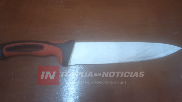 INCAUTACIÓN DE CUCHILLO EN ESCUELA BÁSICA DE CAMBYRETÁ  - Itapúa Noticias