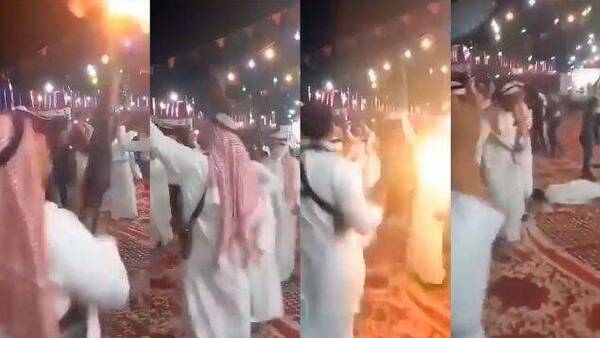 [VIDEO] En pleno festejo, invitado a la boda mata al novio