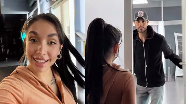 (VIDEO) María Becerra se encontró con Enrique Iglesias y anunció que lanzarán una bachata juntos: “Cuánto te admiro”
