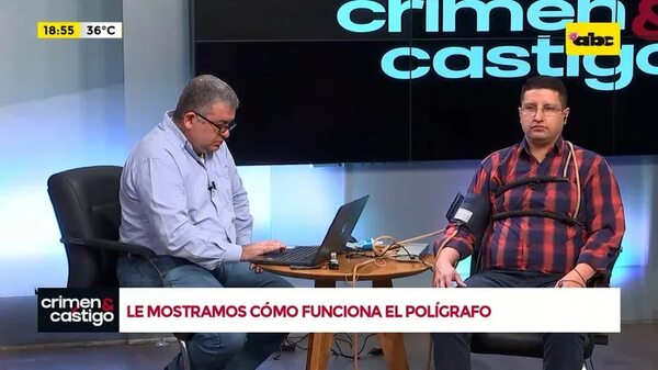 Video: le mostramos cómo funciona el polígrafo - Crimen y castigo - ABC Color