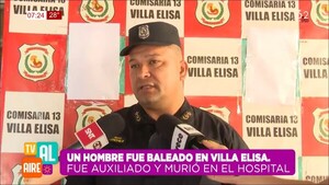 Villa Elisa: Reportan un homicidio en plena vía pública - trece