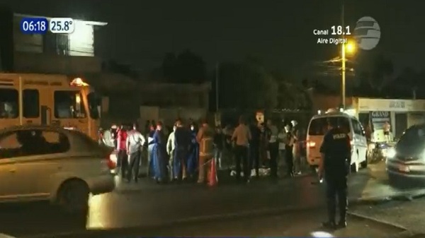 Arrollamiento fatal en Lambaré - Noticias Paraguay