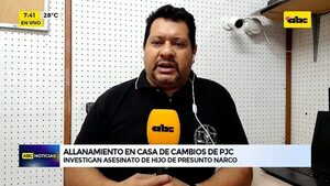 Video: Allanamiento en casa de cambios de PJC - ABC Noticias - ABC Color