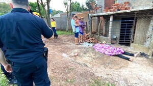 Quiso protegerse de chespis, pero falleció electrocutado