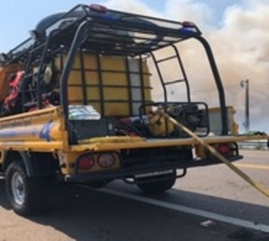 Incendio de gran magnitud en zona de la ruta Luque-San Bernardino - Paraguay.com