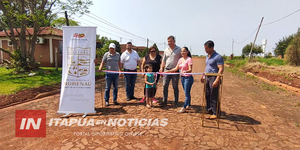 JORNADA DE INAUGURACIONES SE REALIZÓ EN EL DISTRITO DE HOHENAU - Itapúa Noticias