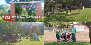 INICIARON TRABAJOS DE PODA E INSTALACIONES LUMÍNICAS EN PLAZA DE GENERAL ARTIGAS - Itapúa Noticias