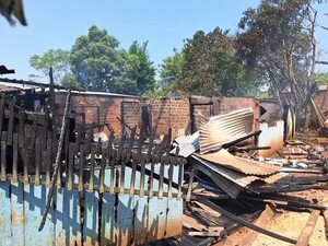 Fuga de gas causa incendio total de vivienda en Hernandarias - ABC en el Este - ABC Color