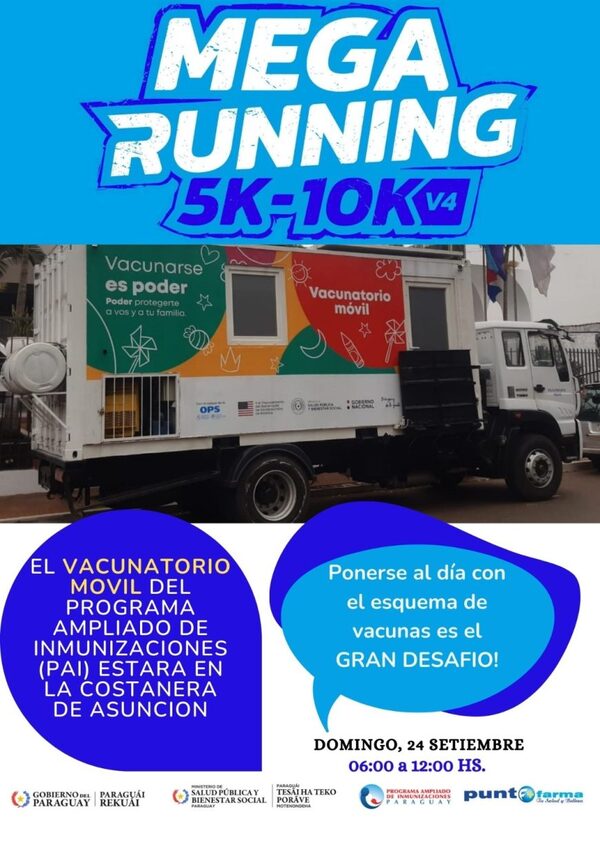 Diario HOY | Vacunatorio móvil estará en la Costanera de Asunción