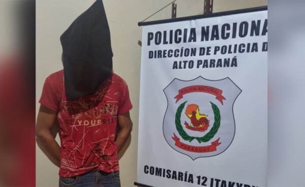 Vecinos atrapan a supuesto ladrón de agroquímicos