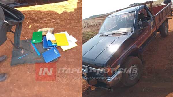 MALVIVIENTES INTERCEPTARON UN VEHÍCULO Y PERPETRARON ROBO EN BELLA VISTA - Itapúa Noticias