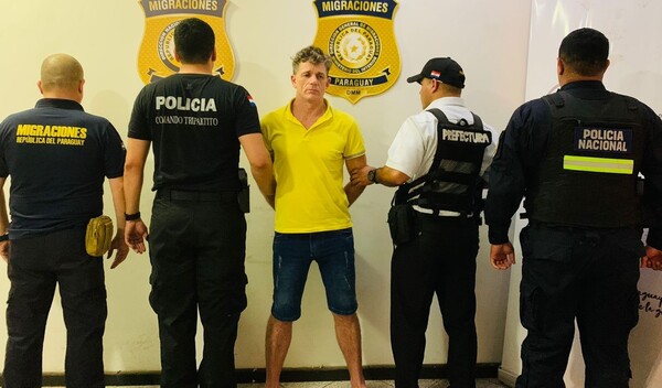 Brasileño, supuesto miembro del PCC, fue expulsado de Paraguay en la tarde de este sábado - La Tribuna