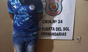 Cintareó a su hijo menor y también a su pareja al intentar defender al niño