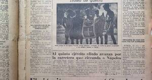 La Nación / La II Guerra Mundial cedió lugar al incendio del Puerto de Asunción