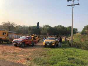 Diario HOY | Investigan origen de incendio en ruta  Luque - San Bernardino