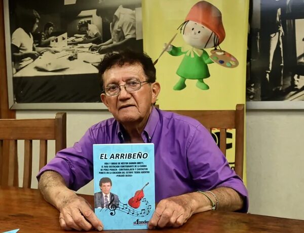 Néstor Damián Girett condensa sus anécdotas y letras en el libro “El Arribeño” - Música - ABC Color