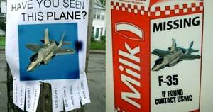 La Nación / Desaparición del F-35: “Tenemos a un piloto en casa”, avisaron