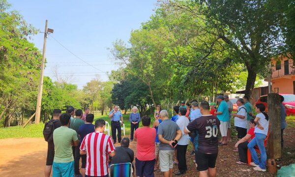 Conforman comisión de seguridad en barrio esteño