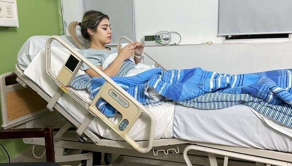 Nadia Portillo fue operada de urgencia