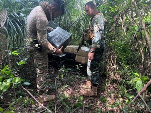 Desbaratan campamento narco en Amambay - El Independiente