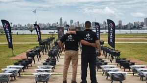 Desde Encarnación: Newen innova con parrillas enrollables y accesorios para el asador