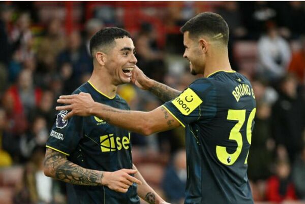El pelotero paraguayo, Miguel Almirón, hizo un golazo para el Newcastle
