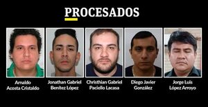 Presentan acusación contra grupo de presuntos narcos, detenidos tras operativo encubierto - Policiales - ABC Color
