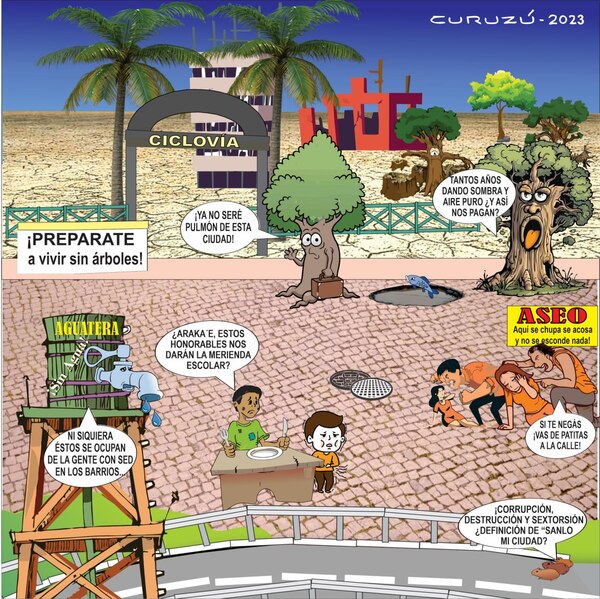 Mbeguemi Online: Árboles, Fonacide, acoso, calor y agua » San Lorenzo PY