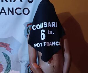 Detienen a buscado por hurto en Franco