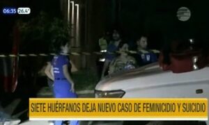 Feminicidio y posterior suicidio deja 7 huérfanos en Ñemby | Telefuturo