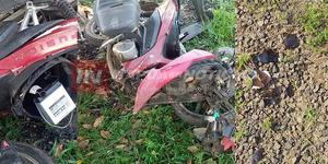  MOTOCICLISTAS FUERON ARROLLADOS Y ABANDONADOS EN SAN COSME Y SAN DAMIÁN - Itapúa Noticias