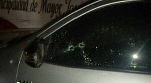 ¿Fue el hermano? Balearon camioneta de intendente