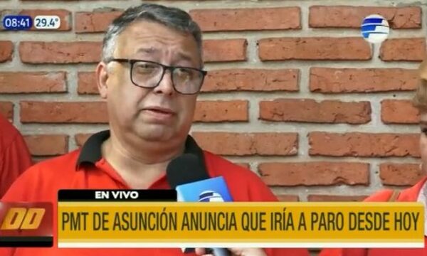 Estacionamiento tarifado: PMT iría a paro desde hoy | Telefuturo