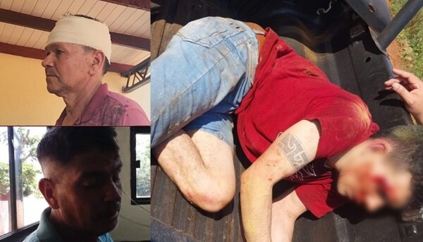 Asaltantes golpearon brutalmente a humildes trabajadores para robarles - Noticiero Paraguay
