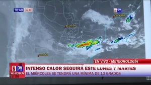 Frente fresco aplacará el calor extremo desde el miércoles - Noticias Paraguay